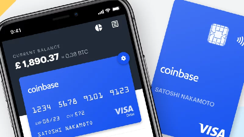 Coinbase bet&eacute;ti k&aacute;rtya.
