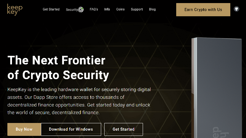 KeepKey kriptotárca.