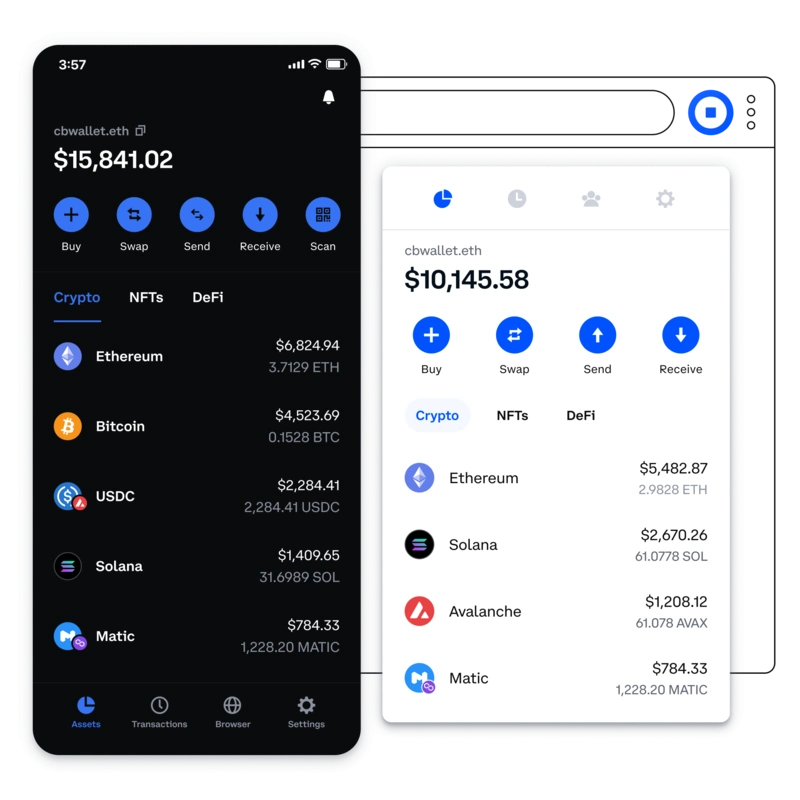 Coinbase - Kezdőbarát tőzsde kriptók vásárlásához és eladásához.