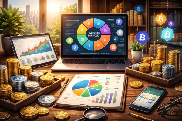Hogyan építsünk fel egy diverzifikált kriptovaluta-portfóliót